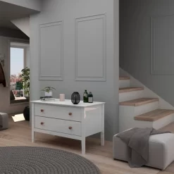 Crown 2 Drawer Bachelor Dresser - Manhattan Comfort