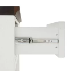 Clifton Kitchen Island Distressed White/Brown - Crosley -Luxe Living Interiors Shop GUEST 023629b6 421d 4916 a91f 1904391f3a2c