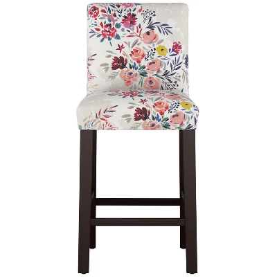 Sherrie Rounded Back Bartstool In Pattern - Skyline Furniture 12 Sherrie Rounded Back Bartstool In Pattern - Skyline Furniture - Image 10