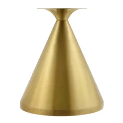 47" Tupelo Round Wood Dining Table Gold White - Modway -Luxe Living Interiors Shop GUEST 02f57742 24b8 4ea1 aef9 65c952555291