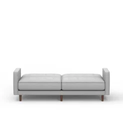 Glenwillow Home 81.5" Mies Upholstered Square Arm Convertible Sleeper Sofa In MCM Vintage Design -Luxe Living Interiors Shop GUEST 0318eb5a 9253 406d 8c38 c76484d7eda9