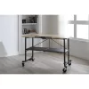 Portable Workbench /Craft Desk/ Folding Utility Table Steel Gray - Room & Joy -Luxe Living Interiors Shop GUEST 0347aae9 3ff9 4020 9dd8 ed9b1d680ac2