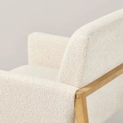 Boucle Upholstered Accent Arm Chair - Cream - Hearth & Hand™ With Magnolia 13 Boucle Upholstered Accent Arm Chair - Cream - Hearth & Hand™ With Magnolia -Luxe Living Interiors Shop GUEST 048e0445 498d 4ee6 88fb 43fc40b20dd3