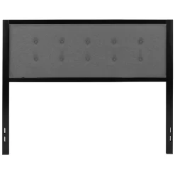 Flash Furniture Bristol Metal Tufted Upholstered Queen Size Headboard In Dark Gray Fabric -Luxe Living Interiors Shop GUEST 04c02d53 0ce8 47d7 a9b9 935d35396cca