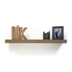 Floating Shelf Wall Mounted Hidden Brackets Gray Oak - InPlace -Luxe Living Interiors Shop GUEST 0505dde2 e1a5 43d3 8845 4fb02e991d1b