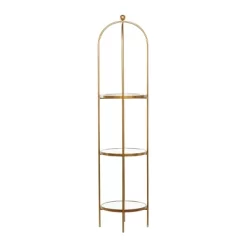 Glam Metal Shelving Gold - Olivia & May -Luxe Living Interiors Shop GUEST 052d7e11 f076 4bd7 bae1 5c79989ed743