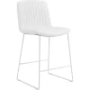 Set Of 2 Lorient Counter Height Barstool Chairs White - ZM Home 1 Set Of 2 Lorient Counter Height Barstool Chairs White - ZM Home -Luxe Living Interiors Shop GUEST 0981e48d f5eb 44c1 a6d7 d78b339e09fc