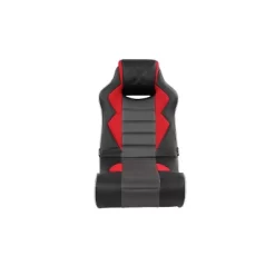 Flash Neo Fiber LED Wired Audio Floor Rocker Gaming Chair Red/Black - X Rocker