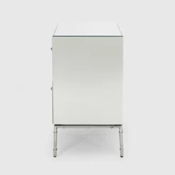 Crowley Modern Mirrored Cabinet Silver - Christopher Knight Home -Luxe Living Interiors Shop GUEST 0adf0c90 8a6a 441a b4a8 d0c6462a9a7a
