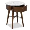 Wayne Side Table Walnut - Poly & Bark -Luxe Living Interiors Shop GUEST 0b4983ab dfe6 4532 a4dd 888feb273a63