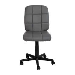 Emma And Oliver Mid-Back Quilted Vinyl Swivel Task Office Chair -Luxe Living Interiors Shop GUEST 0bd9213e b292 4d88 bd84 7f00f98f849a