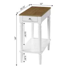 French Country No Tools Chairside Table - Breighton Home 17 French Country No Tools Chairside Table - Breighton Home -Luxe Living Interiors Shop GUEST 0bdb1a41 7a9e 49db 9972 51c967596635