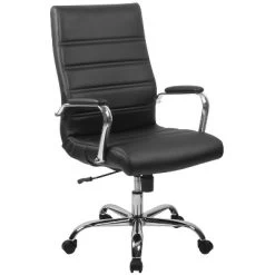 Merrick Lane High Back Executive Swivel Office Chair With Arms -Luxe Living Interiors Shop GUEST 0cfbfa79 12c1 4537 a4a7 a0d9e732db84