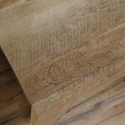 Dakota Pass Entertainment/Fireplace TV Stand For TVs Up To 21" Craftsman Oak - Sauder 4 Dakota Pass Entertainment/Fireplace TV Stand For TVs Up To 21" Craftsman Oak - Sauder - Image 2