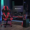 BlackArc Bravo Red Gaming Desk & Chair Set: High Back Gaming Chair With Lumbar Support & Adjustable Arms; Desk With Cupholder/Headphone Hook -Luxe Living Interiors Shop GUEST 0da51b8e 0c51 4794 b079 033c74c31be8