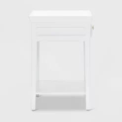 Hampton Side Table With Drawer White - Finch -Luxe Living Interiors Shop GUEST 0f8d3b8b 0a6c 4ff1 bf47 2c3508805a06