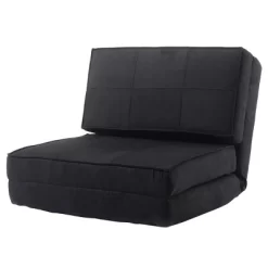 Tangkula Fold Down Chair Convertible Couch GrayBlack -Luxe Living Interiors Shop GUEST 0fea2e36 6bbd 44a0 9025 6895c5525f2b