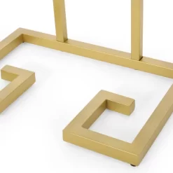 Hickson Modern Glam C Shaped End Table Gold - Christopher Knight Home 16 Hickson Modern Glam C Shaped End Table Gold - Christopher Knight Home -Luxe Living Interiors Shop GUEST 0ff321ed fc4f 4627 9a3e b6cd07689976