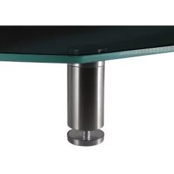 Monoprice Medium Multimedia Desktop Stand, Black Glass 25.6" X 11.0" - Stand & Riser, Desktop TV Stand, Dual Monitors W/ Height Adjustable Legs 8 Monoprice Medium Multimedia Desktop Stand, Black Glass 25.6" X 11.0" - Stand & Riser, Desktop TV Stand, Dual Monitors W/ Height Adjustable Legs -Luxe Living Interiors Shop GUEST 10464724 c005 4547 9745 0ed88e91bf7e