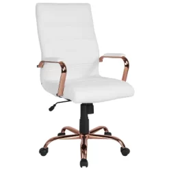 Merrick Lane High Back Executive Swivel Office Chair With Arms -Luxe Living Interiors Shop GUEST 11a858f5 1d9f 4565 ab49 51ee6987d674