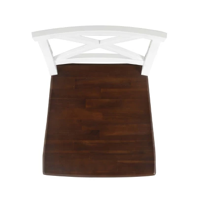 Set Of 2 Roshan Farmhouse Acacia Dining Chair - Christopher Knight Home 7 Set Of 2 Roshan Farmhouse Acacia Dining Chair - Christopher Knight Home - Image 5