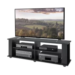 Flat Panel TV Stand For TVs Up To 68" Ravenwood Black - CorLiving -Luxe Living Interiors Shop GUEST 11f49fc9 6546 4278 a806 c60c9c8105e7