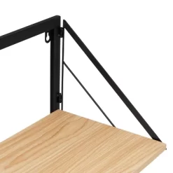 Honey-Can-Do Large Laundry Wall Shelf With Wood Light Oak -Luxe Living Interiors Shop GUEST 132a97d0 e48e 4ba4 9bac 161d48af0345