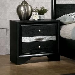 3pc Whether By Bed Nightstand And Dresser Set Black - MiBasics -Luxe Living Interiors Shop GUEST 13777b49 0ec0 4e61 817d 78a05b6eddb5