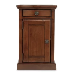 Laflorn Chairside End Side Table With USB Ports And Outlets Medium Brown - Signature Design By Ashley -Luxe Living Interiors Shop GUEST 13d9660a e112 4146 b802 c7a52bc308d0