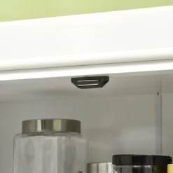 HOMCOM Freestanding Modern Farmhouse 4 Door Kitchen Pantry Cabinet, Storage Cabinet Organizer With 6-Tiers, 1 Drawer And 4 Adjustable Shelves, White 11 HOMCOM Freestanding Modern Farmhouse 4 Door Kitchen Pantry Cabinet, Storage Cabinet Organizer With 6-Tiers, 1 Drawer And 4 Adjustable Shelves, White -Luxe Living Interiors Shop GUEST 14e92309 c0b4 46e3 8411 066dba88d43d