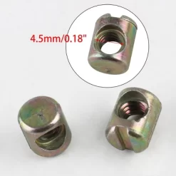 Unique Bargains Bed Chair Barrel Cross Dowel Slotted Bolts Nuts 0.3" X 0.4" Bronze Tone 10 Pcs -Luxe Living Interiors Shop GUEST 150c393a 286d 4cce aad3 b43776d491d2