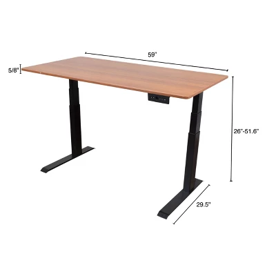 Stand Up Desk Store Dual Motor Electric Adjustable Height Standing Desk With EZ Assemble Steel Frame 5 Stand Up Desk Store Dual Motor Electric Adjustable Height Standing Desk With EZ Assemble Steel Frame - Image 3