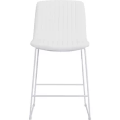 Set Of 2 Lorient Counter Height Barstool Chairs White - ZM Home -Luxe Living Interiors Shop GUEST 18d63970 1a8b 4283 8c1a 67b2080360fe