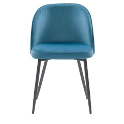 Ayla Velvet Upholstered Side Chair - CorLiving -Luxe Living Interiors Shop GUEST 192a0a54 398d 46d4 b77c f0ab42d4f58c