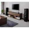 Vadim TV Stand For TVs Up To 72" Light Walnut - HOMES: Inside + Out -Luxe Living Interiors Shop GUEST 1989b9ce ccfe 4a5c 8b19 443368b9a031