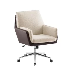 Meacham Swivel Desk Chair - Linon -Luxe Living Interiors Shop GUEST 1bf140a2 80ae 4547 b190 b4f28ac5ef9b