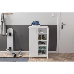 Michigan 2 Door Storage Cabinet White - Polifurniture -Luxe Living Interiors Shop GUEST 1caa2f83 efc2 4b6e 82f9 5599207aaaaf