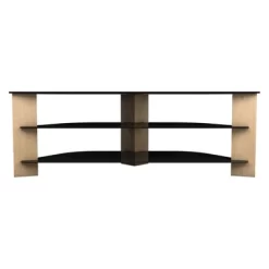 Glass Shelves TV Stand For TVs Up To 65" - AVF