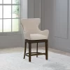 25.75" Caydena Memory Return Swivel Wood Counter Height Barstool Rustic Gray/Cream Fabric - Hillsdale Furniture 2 25.75" Caydena Memory Return Swivel Wood Counter Height Barstool Rustic Gray/Cream Fabric - Hillsdale Furniture -Luxe Living Interiors Shop GUEST 1d347571 7147 45aa 9efc c903e3b95baa