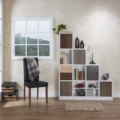 61.5" Hirsch Contemporary Bookcase White - HOMES: Inside + Out -Luxe Living Interiors Shop GUEST 1d800360 1ba2 4a86 877a 03bfc4af6d1a