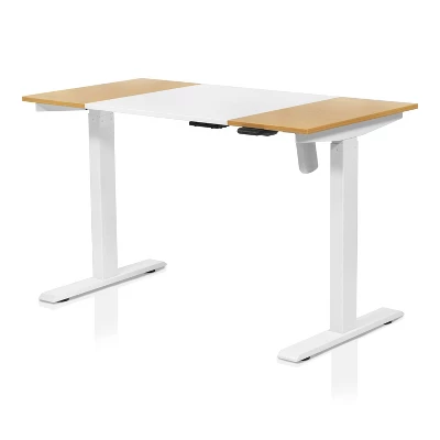 James Metal Adjustable Standing Desk White - MiBasics 3 James Metal Adjustable Standing Desk White - MiBasics