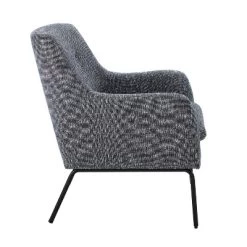 Glenn Mid-Century Modern Accent Chair Blue/White - Project 62™ -Luxe Living Interiors Shop GUEST 1e158016 77be 4a25 a107 0732237a07fc