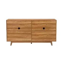 Buthrotos Living Room Solid Wood TV Stand For TVs Up To 65" | KARAT HOME -Luxe Living Interiors Shop GUEST 1e608a50 c3d1 474c 892d 14eeb74d61a5