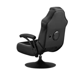 CXR3 Neo Fiber LED Audio Pedestal Gaming Chair With Subwoofer Black - X Rocker -Luxe Living Interiors Shop GUEST 1e807f5a 192c 455f a0c0 fd578b236dde