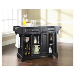 LaFayette Solid Granite Top Kitchen Island - Black - Crosley 11 LaFayette Solid Granite Top Kitchen Island - Black - Crosley -Luxe Living Interiors Shop GUEST 1f2ebd53 f00b 4a7b be25 a758d74c7c40