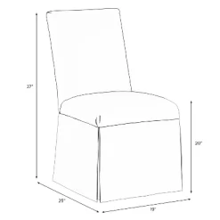 Logan Dining Chair Slipcover - Threshold™ -Luxe Living Interiors Shop GUEST 1fe5cc1e 1460 4179 987e 86348ac1cd2d