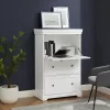 Alena Secretary Desk White - Crosley -Luxe Living Interiors Shop GUEST 206eca78 5936 4b74 bd7d e33a20b6f8ee