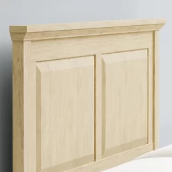 Glenwillow Home Arcadia Solid Wood Panel Headboard In Twin And Full/Queen Sizes