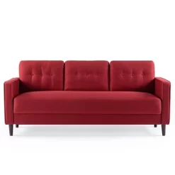 76" Mikhail Sofa Ruby Red - Zinus -Luxe Living Interiors Shop GUEST 213ca312 4fa8 4d14 996f 37eecd82a5c2