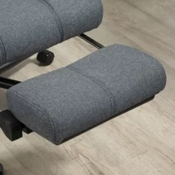 Vinsetto Executive Linen-Feel Fabric Office Chair High Back Swivel Task Chair With Adjustable Height Upholstered Retractable Footrest, Headrest And Padded Armrest 15 Vinsetto Executive Linen-Feel Fabric Office Chair High Back Swivel Task Chair With Adjustable Height Upholstered Retractable Footrest, Headrest And Padded Armrest -Luxe Living Interiors Shop GUEST 21ec6845 edbd 4006 ad34 7a946087ae96